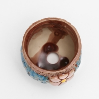 Горшок "Цветочек" на ножках, 6*6*5см