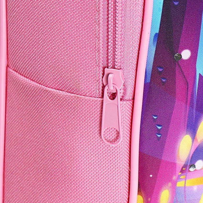 Папка для чертежей и рисунков А3, 470 х 350 х 75 мм, с ручками, текстильная, МД 3-20-4, Папка для чертежей и рисунков А3, 470 х 350 х 75 мм, с ручками, текстильная, МД 3-20-4, "Кошечка фэнтези"