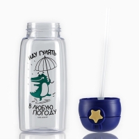Бутылка для воды &laquo;Иду гулять в любую погоду&raquo;, 750 мл