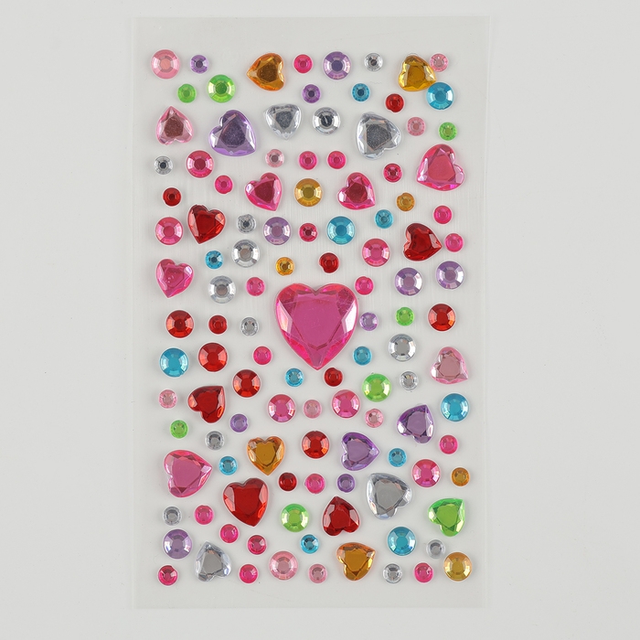 Аппликация стразами для детей &laquo;Принцесса&raquo;, набор для творчества, А5