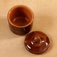 Баночка для специй Риштанская Керамика "Акташ", 100 мл Баночка для специй Риштанская Керамика "Акташ", 100 мл