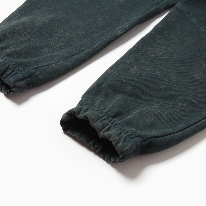 Брюки для мальчика, цвет изумрудный, рост 98 см