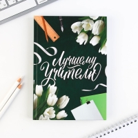 Набор «Лучшему учителю»: ежедневник А5 160 листов, планинг 50 листов и ручка пластик Набор «Лучшему учителю»: ежедневник А5 160 листов, планинг 50 листов и ручка пластик