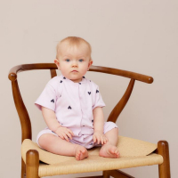 Песочник Крошка Я &laquo;Сердечки&raquo;, цвет розовый, рост 80-86 см