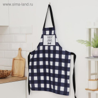 Фартук "Доляна" Best man 70х60 см, рогожка,100% хлопок, 160г/м2