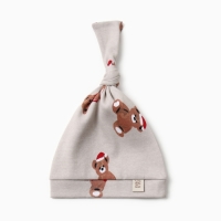 Комбинезон  с шапочкой Крошка Я "Новогодние медвежата", рост 68-74 см