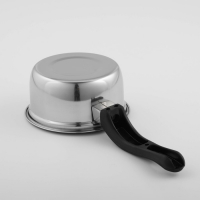 Сотейник из нержавеющей стали Доляна «Индия», 400 мл, d=12 см, пластиковая ручка, цвет серебряный Сотейник из нержавеющей стали Доляна «Индия», 400 мл, d=12 см, пластиковая ручка, цвет серебряный