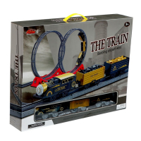 Железная дорога &mdash; трек &laquo;Мертвая петля&raquo;, работает от батареек, звуковые эффекты