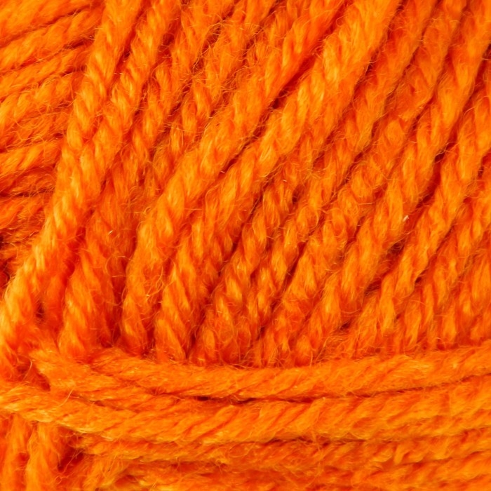 Пряжа 100% акрил "Softy Kids" 90м &plusmn;5м 50 гр цвет 56 апельсин