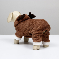 Новогодний костюм "Олень", XS (ДС 16, ОГ 27 см), коричневый Новогодний костюм "Олень", XS (ДС 16, ОГ 27 см), коричневый