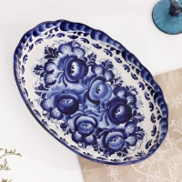 Форма для запекания, гжель Форма для запекания, гжель