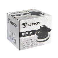 Полировальная машина DEKO DKP200, 200 Вт, 3100 об/мин, d=240 мм Полировальная машина DEKO DKP200, 200 Вт, 3100 об/мин, d=240 мм