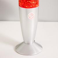 Лава-лампа металл, стекло, воск "Лава. Блёстки" Е14 25-35W золото 34х8,5х8,5 см RISALUX Лава-лампа металл, стекло, воск "Лава. Блёстки" Е14 25-35W золото 34х8,5х8,5 см RISALUX