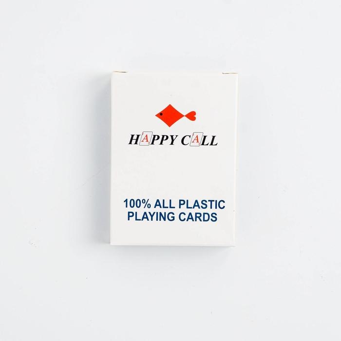 Карты игральные пластиковые "Happy Call", 54 шт, 9 х 6 см