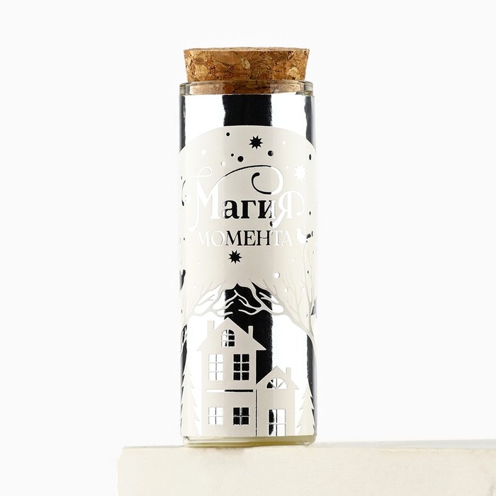 Свеча новогодняя «Магия момента», на Новый год, аромат лаванда, 9 х 3,5 см Свеча новогодняя «Магия момента», на Новый год, аромат лаванда, 9 х 3,5 см