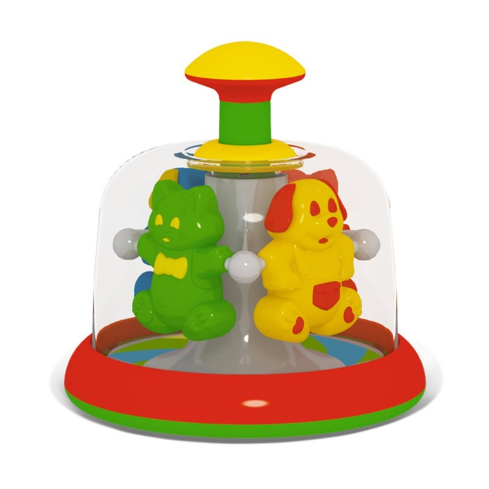 Юла-карусель &laquo;Домашние любимцы&raquo;, МИКС