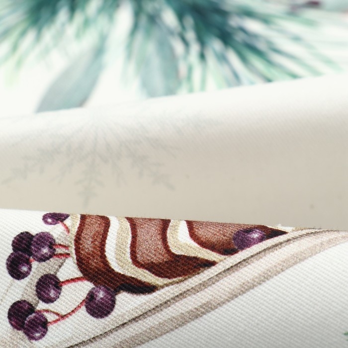 Скатерть Этель  New Years treat 150х220см +/-3см с ВГМО, 100%хл, саржа 190гр/м2