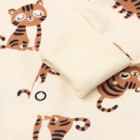 Комбинезон Крошка Я "Тигруля", рост 68-74 см, бежевый