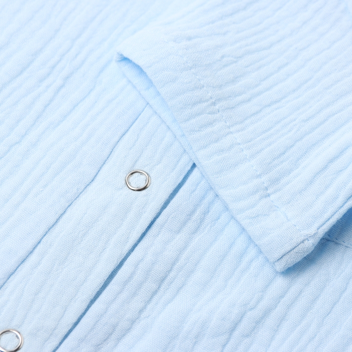 Комбинезон (песочник) детский MINAKU, цвет голубой, рост 68-74 см Комбинезон (песочник) детский MINAKU, цвет голубой, рост 68-74 см