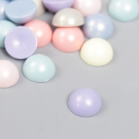 Декор для творчества пластик "Половинки бусин. Жемчужные матовые" набор 20 гр 0,6х1,2х1,2 см 78771 Декор для творчества пластик "Половинки бусин. Жемчужные матовые" набор 20 гр 0,6х1,2х1,2 см 78771