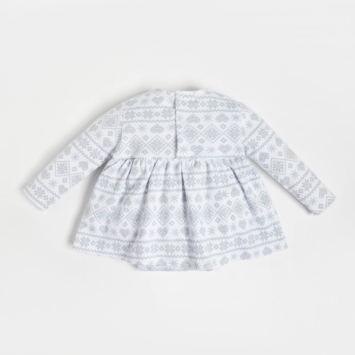 Боди-платье Крошка Я "Первый НГ", рост 80-86 см, белый