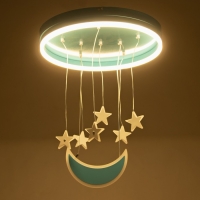 Люстра "Лунный свет" LED 58Вт синий 50х50х60 см BayerLux Люстра "Лунный свет" LED 58Вт синий 50х50х60 см BayerLux