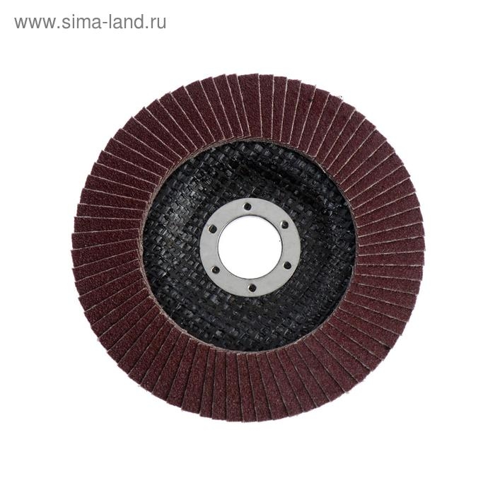 Круг лепестковый торцевой ЛОМ, 125 х 22 мм, Р120