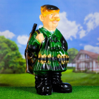 Садовая фигура "Охотник Петрович" 30х46х82см