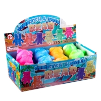 Мялка "Мишка" с пастой, цвета МИКС Мялка "Мишка" с пастой, цвета МИКС