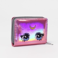 Кошелёк с голографическим эффектом &laquo;Глазки&raquo;, 12.5х9х2 см