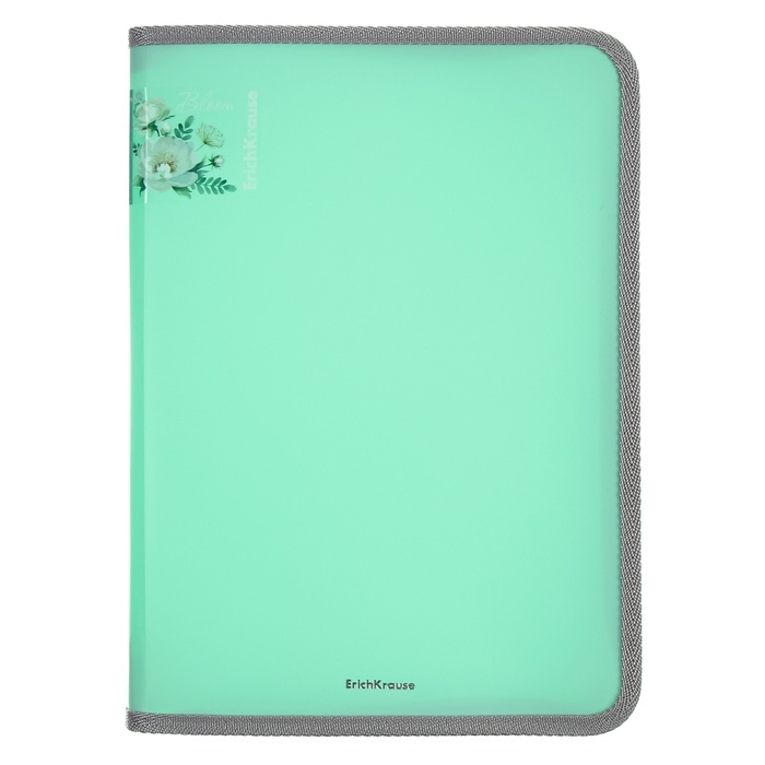 Папка для тетрадей на молнии А4, ErichKrause "Diagonal Neon", до 250 листов, микс