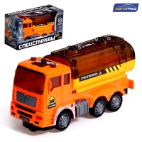 Машина &laquo;Топливо&raquo;, световые и звуковые эффекты, работает от батареек