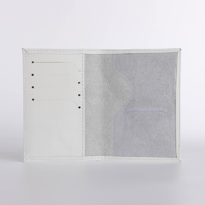 Обложка для паспорта, цвет белый