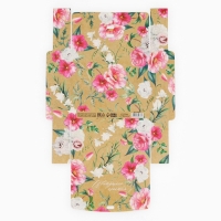 Коробка подарочная, упаковка, &laquo;Цветущего счастья&raquo;, 20 х 18 х 5 см