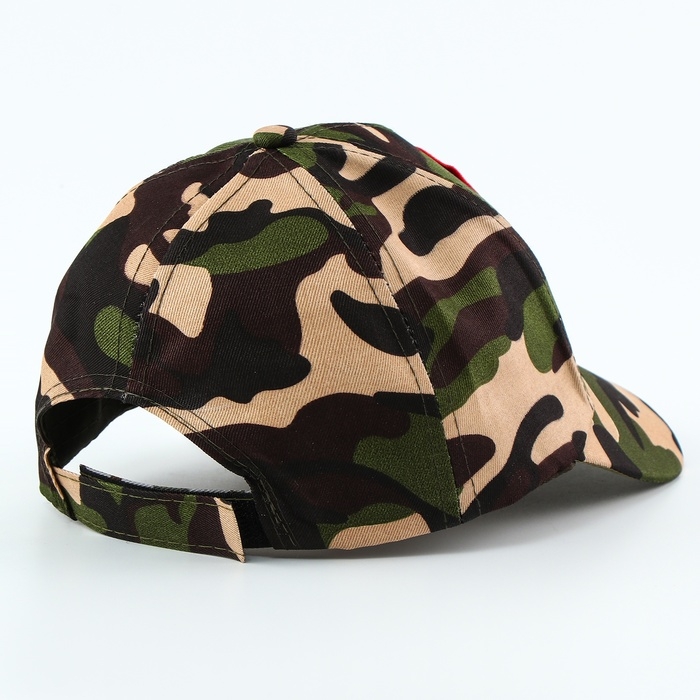 Карнавальная кепка &laquo;Военный&raquo;, нашивка-солдат, р. 52&ndash;54