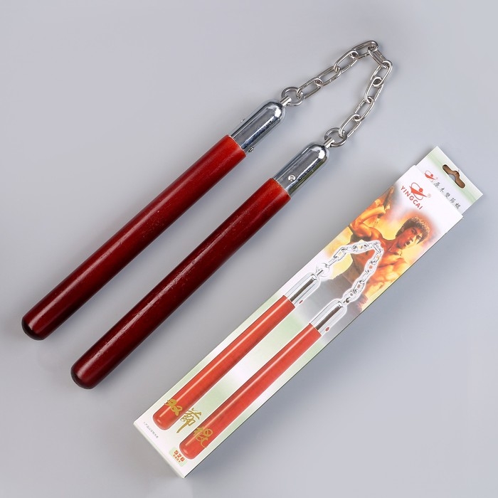 Детское деревянное оружие &laquo;Нунчаки&raquo; 31 &times; 3 &times; 3 см