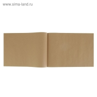 Альбом для эскизов А3, 40 листов "Модель", обложка крафт-бумага, блок крафт-бумага 120 г/м&sup2;