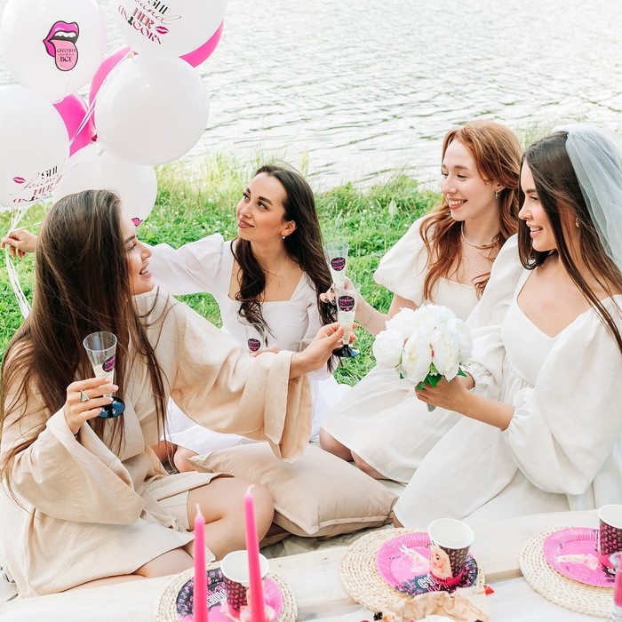 Набор пластиковых бокалов под шампанское &laquo;Слёзы бывших&raquo;, 150 мл