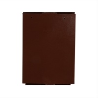 Ящик почтовый с замком, вертикальный, &laquo;Почта&raquo;, коричневый