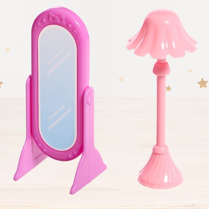 Игровой набор &laquo;Дом-машина Ксении&raquo; с мебелью и аксессуарами