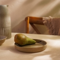 Тарелка обеденная фарфоровая SL Home &laquo;Песчаный бриз&raquo;, d=19 см, цвет бежевый