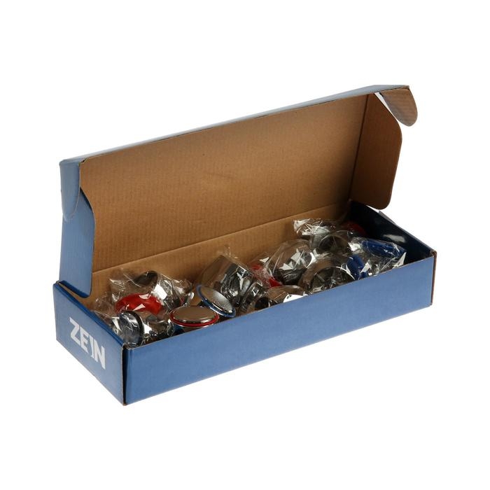 Ручка на смеситель ZEIN Z002, для кран-букс со штоком под квадрат, пластик, цвет хром Ручка на смеситель ZEIN Z002, для кран-букс со штоком под квадрат, пластик, цвет хром