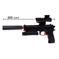 Пистолет «Беретта», стреляет орбизами, работает от аккумулятора Пистолет «Беретта», стреляет орбизами, работает от аккумулятора