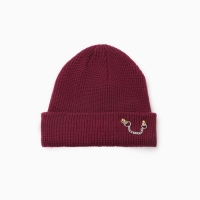 Шапка женская MINAKU, цвет бордовый, р-р 56-58 Шапка женская MINAKU, цвет бордовый, р-р 56-58