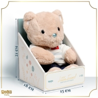 Мягкая игрушка Little Friend, мишка в джинсах и кофте, 23 см