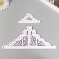 Каттеры для полимерной глины "Уголки. Сердце" набор 2 шт 8,9х20,3 см 3,9х8,5 см Каттеры для полимерной глины "Уголки. Сердце" набор 2 шт 8,9х20,3 см 3,9х8,5 см