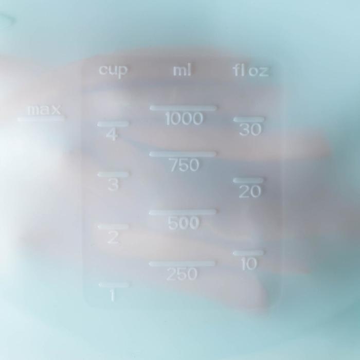 Набор силиконовых пакетов-контейнеров &laquo;Счастье есть&raquo;, 1000 мл, 500 мл