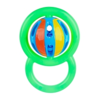 Погремушка &laquo;Яркий шар&raquo;, цвет МИКС, Крошка Я