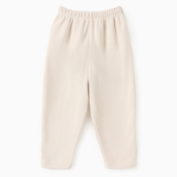 Брюки детские MINAKU: Fleece Soft, цвет бежевый, рост 134 см