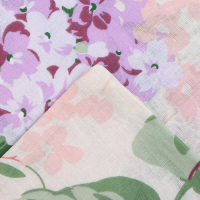 Постельное бельё Этель 2 сп &laquo;Сирень&raquo;, 175х215 см, 200х220 см, 70х70 см -2 шт,100% хл, бязь